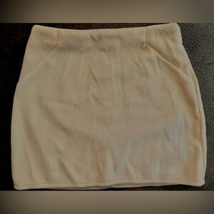 Primark Cream Mini Skirt